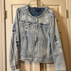 Generation Love Madison Distressed Denim Jacket